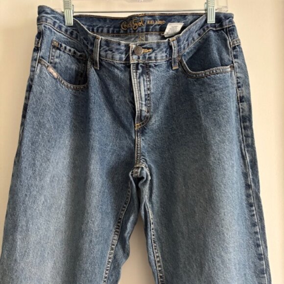 Cruel Girl Relaxed Jeans Womens 13 Regular Distressed Straight Leg Western Fit - Picture 2 of 6